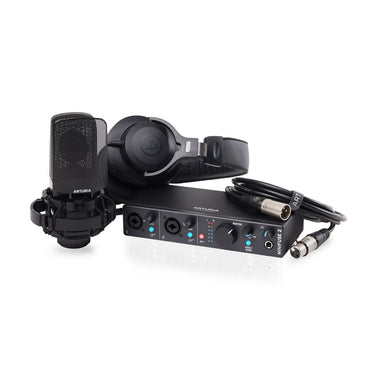 Paquete De Grabacion Arturia Minifuse Recording Pack Black